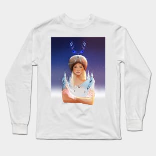 Skiing Long Sleeve T-Shirt